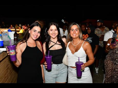 Credit: Contributed A moment for the camera at We R Soca on Saturday.