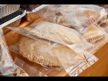 Credit: Matthew McKoy Hanson shows off her plantain tarts at the recent AgroFest 2025 Expo in Kingston.