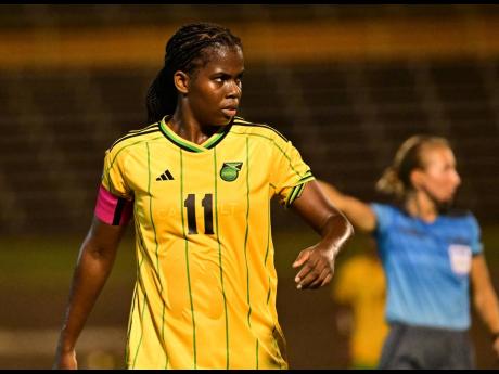 Credit: Gladstone Taylor Photos Regae Girlz captain Khadija Shaw