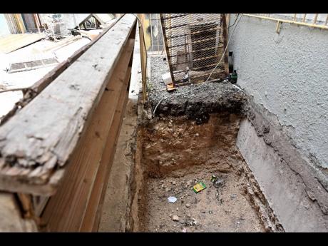 Credit: Rudolph Brown Builders were shocked to make the discovery and immediately, the residents pointed to a particular woman as the culprit.