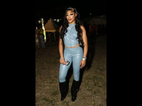 Credit: Nathaniel Stewart/Photographer Zenniixzennii, the bold and buzzing dancehall hopeful, lit up the scene at New Rules Festival on Saturday, July 5, at Trelawny Multipurpose Stadium.