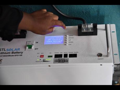 Credit: Matthew McKoy Photos The newly installed solar system promises cooler classrooms and lower bills at E.I.G.H.T.