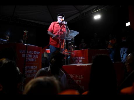 PNP president Mark Golding