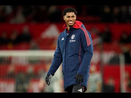 Credit: AP Manchester United’s Marcus Rashford smiles during the warm up before an English Premier League football match against Newcastle at Old Trafford in Manchester, England, on December 30, 2024.