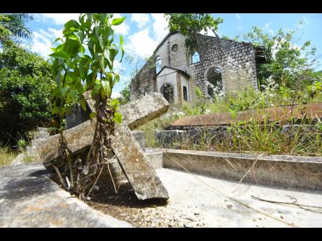 Even in daylight, shadows cling tightly to the corners of this forsaken holy place.