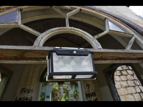 No doors, no windows, the Duppy Church stares back at those who enter.