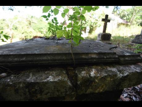 Shadows dance across the graves like memories refusing to rest.