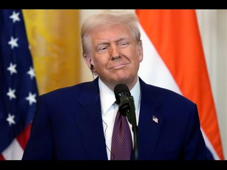 Credit: Alex Brandon FILE - President Donald Trump listens during a news conference with India's Prime Minister Narendra Modi in the East Room of the White House, Feb. 13, 2025, in Washington. (Photo/Alex Brandon, File)