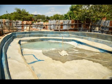 This fish pond represents a snapshot of progress in Rema.