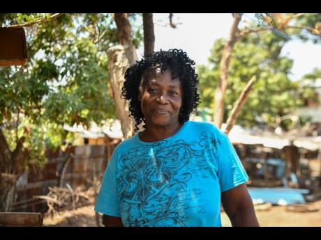 Claudia Rowe brought her farming skills from St Elizabeth to the west Kingston inner-city of Rema. 