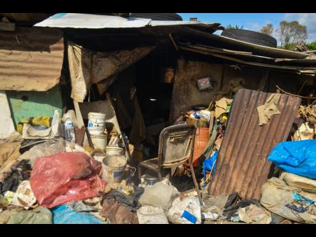 Credit: Matthew McKoy Stewart’s run-down home.