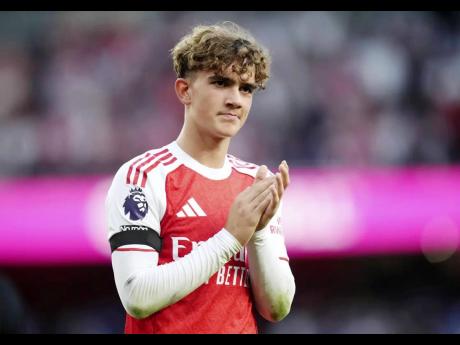 Arsenal’s Max Dowman.