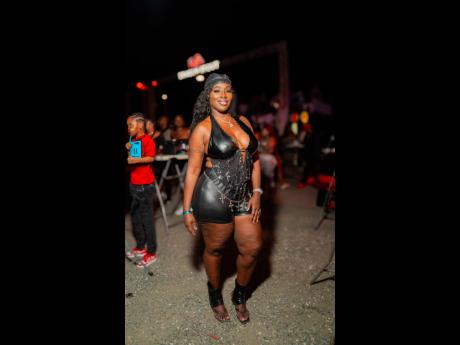 Miami DJ Jenny Auxilly’s leather-clad energy makes a statement at Streetz.