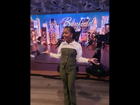 JCDC Festival Song Competition winner Abi-D at PIX 11 studios in New York.