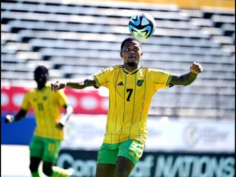 Credit: Gladstone Taylor Reggae Boy Leon Bailey in action.