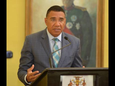 Prime Minister Dr Andrew Holness