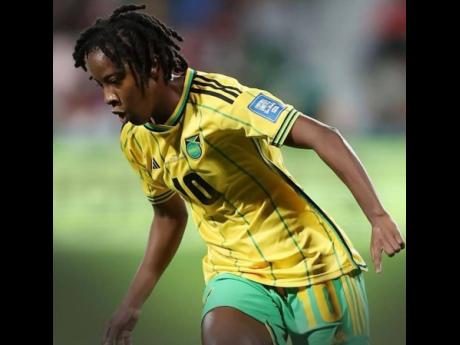 Credit: @jff_football Reggae Girl Jody Brown