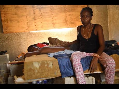 The storm may have passed, but for Joel Wynter, the fight for survival continues inside the church walls.