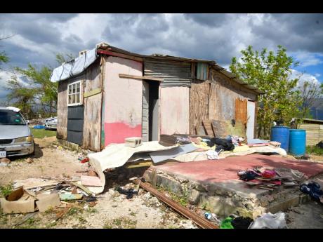 Credit: Matthew McKoy Addine Smalling’s home also suffered significant damage.