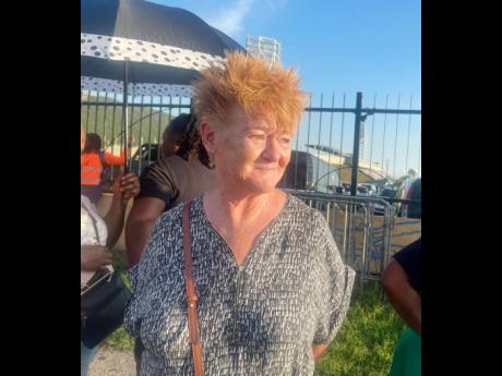 Scottish Reggae Boyz fan Heather Hawgart could not miss the crucial match between the team and Curaçao. 