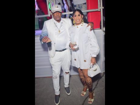 Credit: Anthony Minott Heartstoppers Fada Skeptic and Ava Stamp came out glowing for the big celebration.