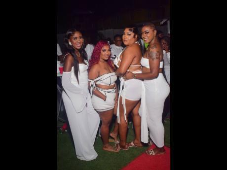 Credit: Anthony Minott Photos These queens paused the party for a picture-perfect moment.