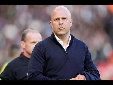 Credit: AP Liverpool’s manager Arne Slot