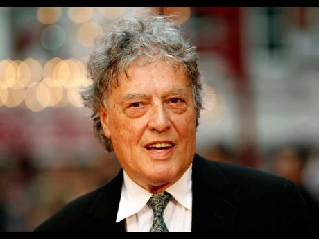 Credit: AP In this September 4, 2012 file photo, British playwright Tom Stoppard poses as he arrives for the world premiere of “Anna Karenina”, in London.