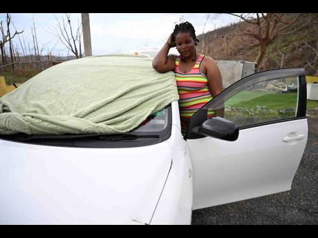 Credit: Ricardo Makyn After initially living with her partner in this vehicle, Ann-Marie Warren now has to care for her two daughters.