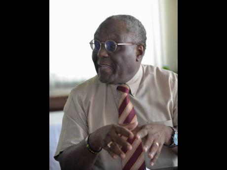 Dr Wayne West of the Jamaica Coalition for a Health Society. 