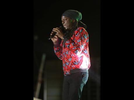 Richie Spice had the members of the crowd on their feet, dancing along to his catalogue.