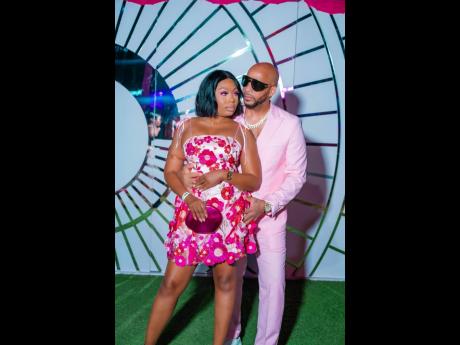 Credit: Contributed Tasha Francis rocks a playful Dolls Kill dress, complementing her partner, Paul Wright.
