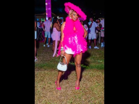 Credit: Contributed Jus’ touch dung from Canada in pink feathers and pointed heels is Nikki Hype.