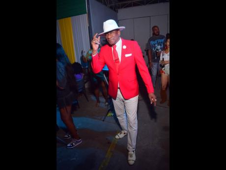 Devon Clarke is looking dapper.