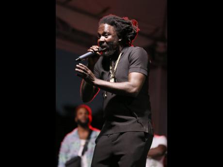 Founder of Angola Festival Jah Bouks delighting the audience.