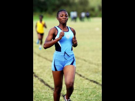 Credit: File File photo shows Edwin Allen High School’s Amoy Blake during the girls’ Class One 400m at the Puma/JAAA Development track and field meet held at Kirkvine on January 17, 2009.