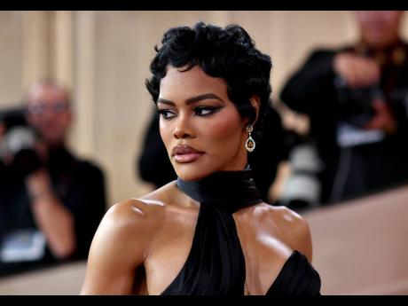 Teyana Taylor arrives at the 83rd Golden Globes on Sunday, January 11, at the Beverly Hilton in Beverly Hills, Calif. 