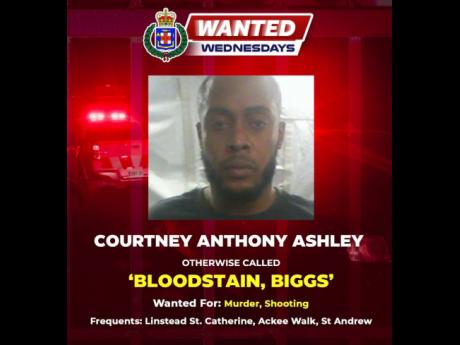 Wanted gang leader Courtney “Bloodstain” Ashley apprehended during police raid