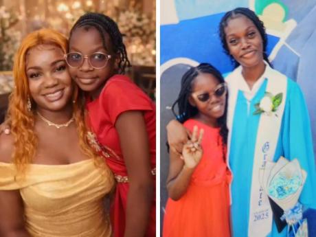 From left: Jeneen Dawkins, 30, her 10-year-old daughter, Antwasia Glenziler, and their neighbours 12-year-old Janneilia Dunkley, and her sister, 17-year-old Jonnessa Dunkley were killed in a motor vehicle crash on January 10.