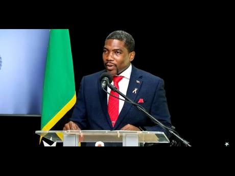 St Kitts and Nevis Prime Minister Dr Terrance Drew 