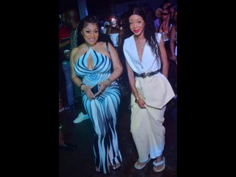 Lady Rose (left) and Honi B turning heads with their style.