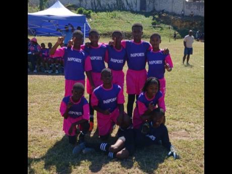 Corinaldi Avenue Primary’s football team.