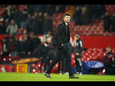 Manchester United’s temporary coach Michael Carrick.
