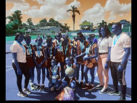 Insports Manchester Primary Schools netball champions Villa Road Primary.