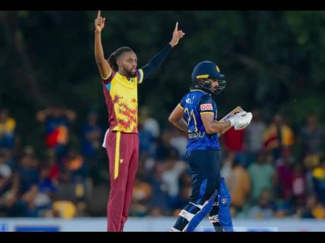 Credit: Contributed Shamar Springer bowled West Indies to victory over Afghanistan with a hat-trick.