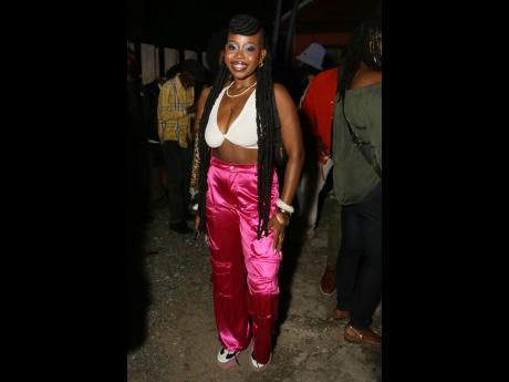 Recording artiste Joby Jay came out to support the Dubwise: Many Rivers to Cross event, held on West Kings House Road, St Andrew, last Friday.