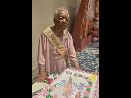 Centenarian Henrietta Williams.