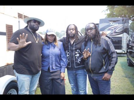 Credit: Contributed Members of Morgan Heritage (from left) Gramps, Una, Jemere and Mojo.