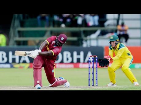 Zachary Carter belted 64 off 42 balls in a losing cause for West Indies Under-19s.
