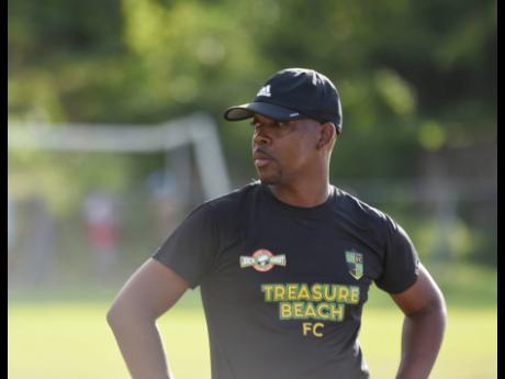 Kemar Ricketts, head coach of Treasure Beach FC.
